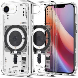 Spigen Neo One Ultra Hybrid MagFit, MagSafe Case for iPhone 16e - Transparent