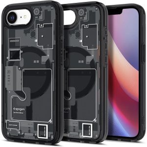 Spigen Zero One Black Ultra Hybrid MagFit, MagSafe Case for iPhone 16e